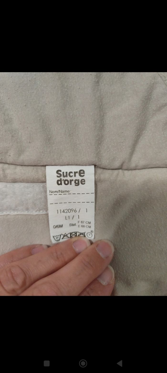 Nod d'ange 0-6 mois  Sucre d'orge - photo numéro 6