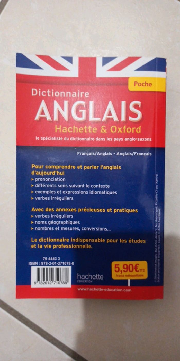 Dictionnaire anglais français - photo numéro 2