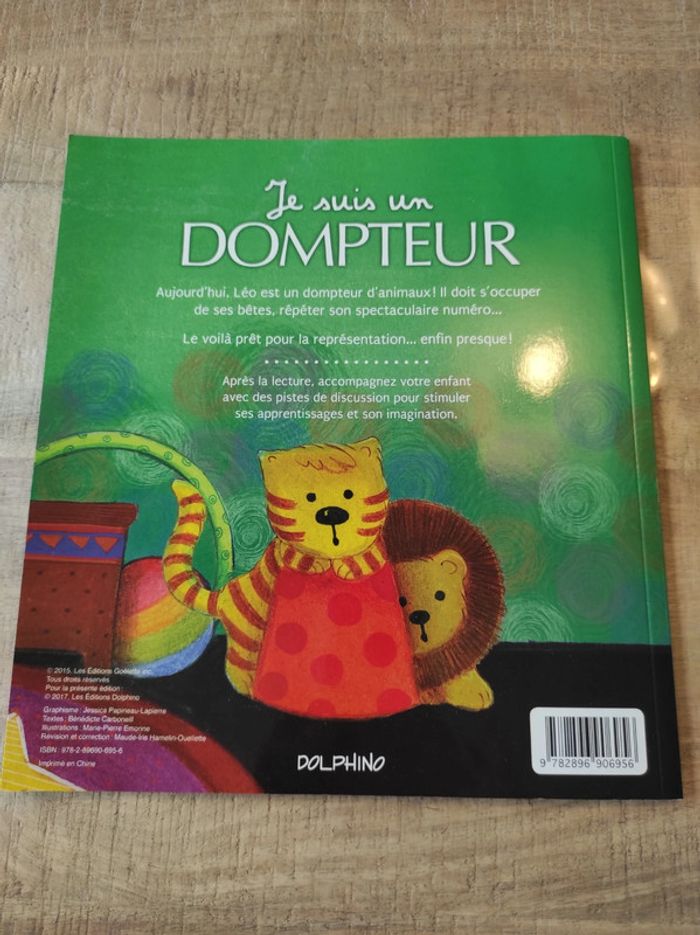 Livre "Je suis un dompteur" - photo numéro 3