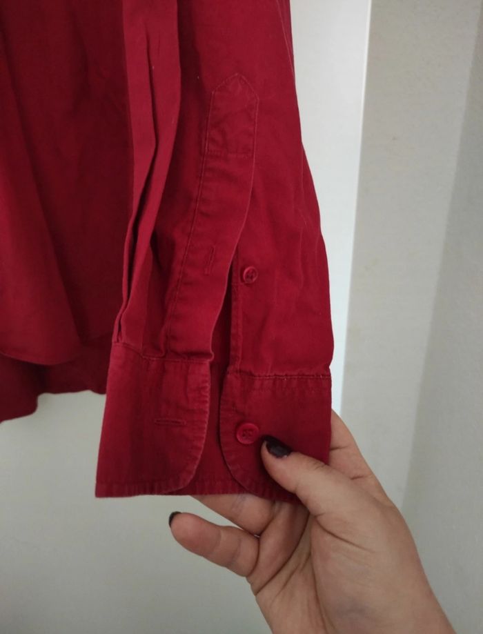 Chemise rouge bon état Johnny sweaters - photo numéro 5