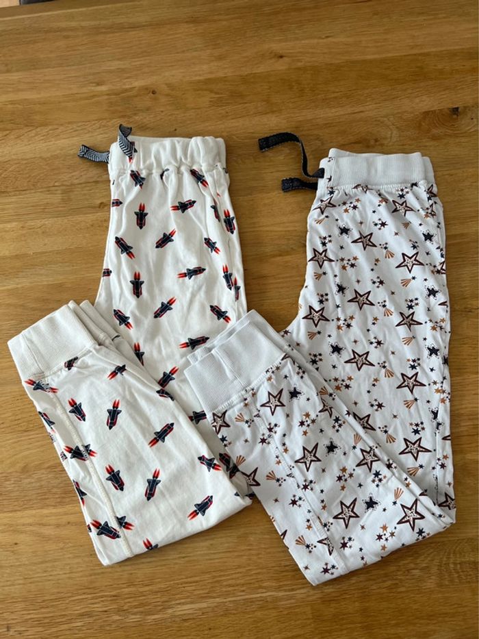 Lot de deux pantalons de pyjama TAO