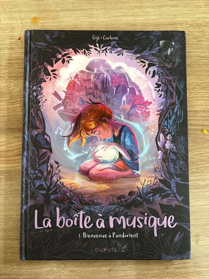Livre La boîte à musique de Dupuis