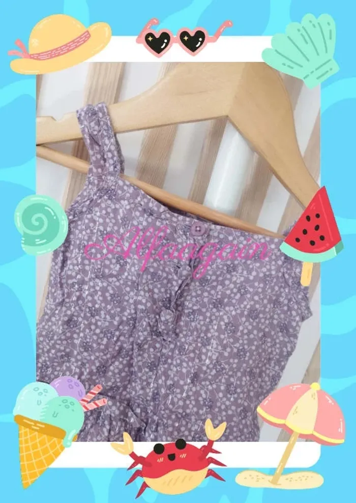 Ensemble blouse et Boléro jean 6mois - photo numéro 9