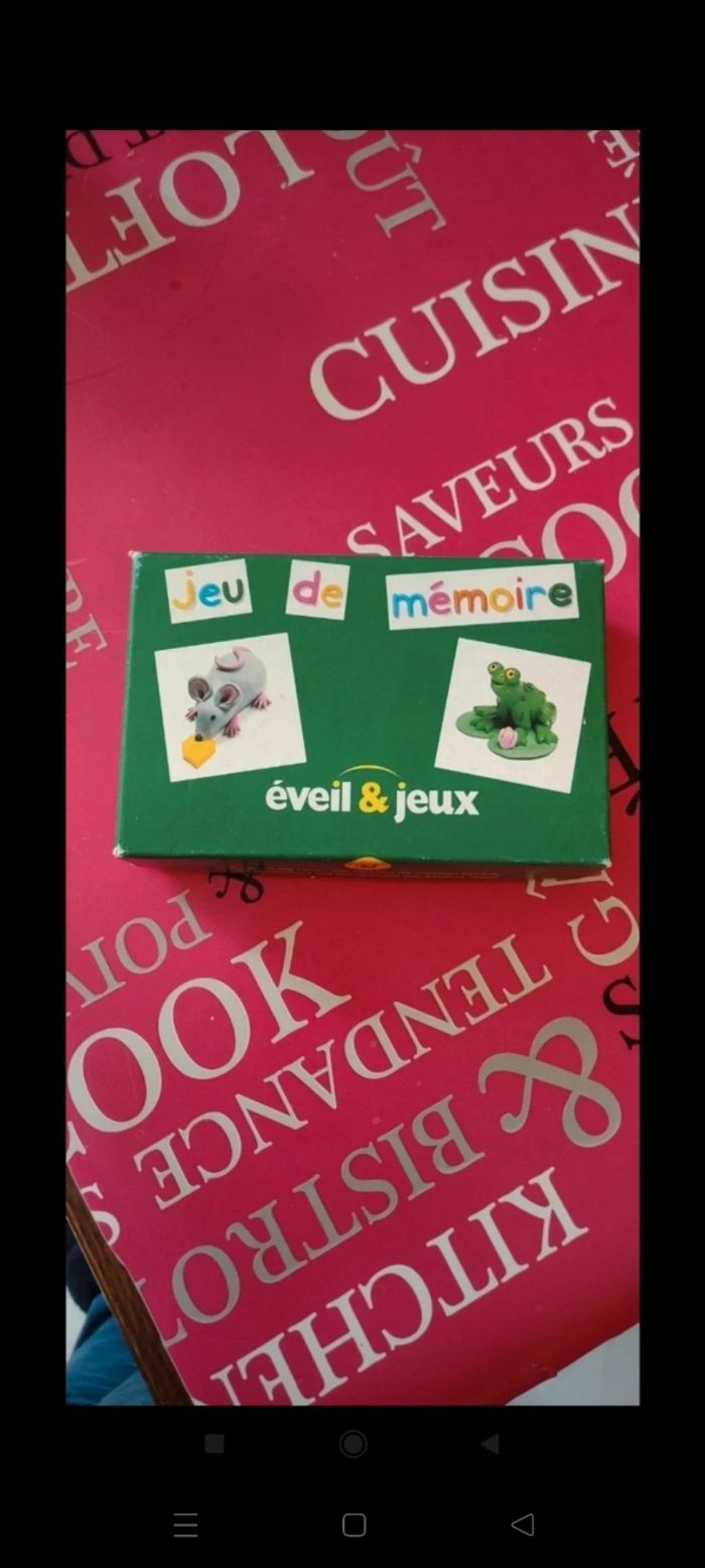 Jeux de mémoire