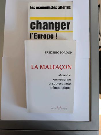 2 livres sur l'économie européenne