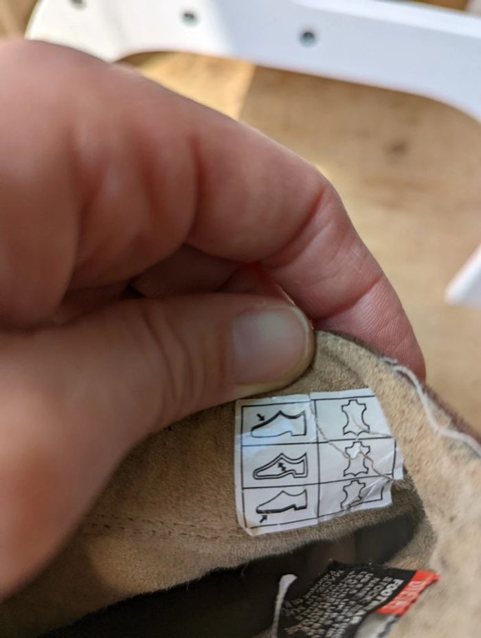 Bottines cuir retourné diesel t.39 - photo numéro 8