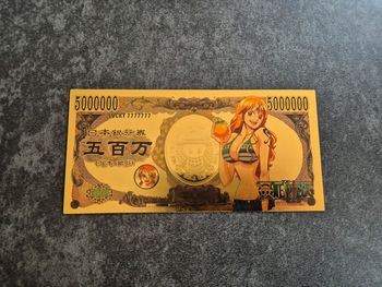 Billet OR à collectionner Onepiece