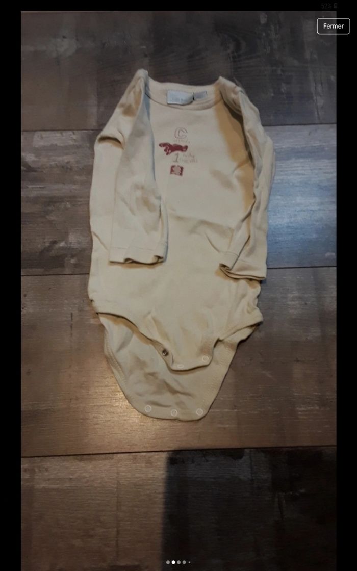 Lots de 5 bodies manche longue - photo numéro 2