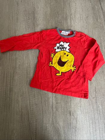 T-shirt manches longues 18 mois