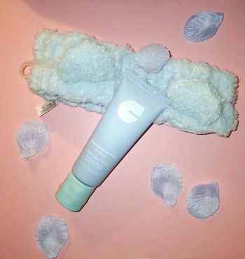 Gommage avec bandeau skincare