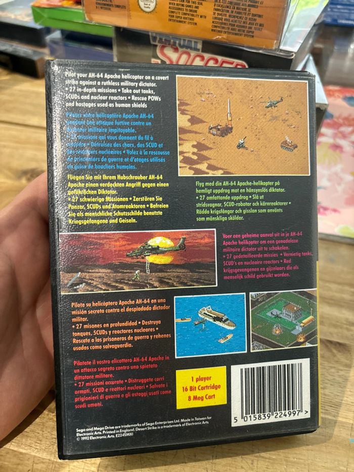 Desert Strike : Return to the Gulf - SEGA Megadrive - photo numéro 2