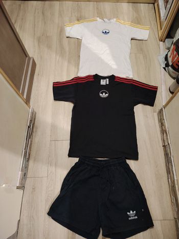 Lot vêtements adidas taille S