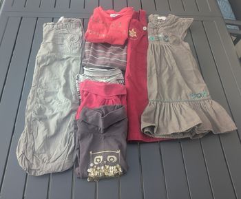 Lot vêtements hiver fille 4 ans