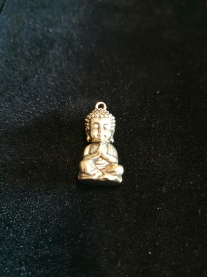 Collier et Pendentif boudhisme de boudah en méditation - photo numéro 2