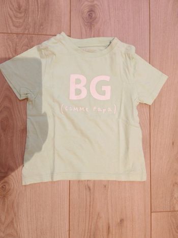 T-shirt manches courtes 24 mois