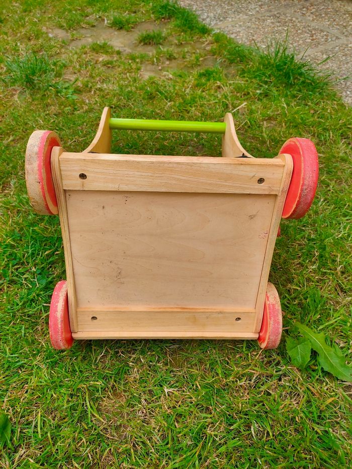 Chariot de marche en bois - photo numéro 8