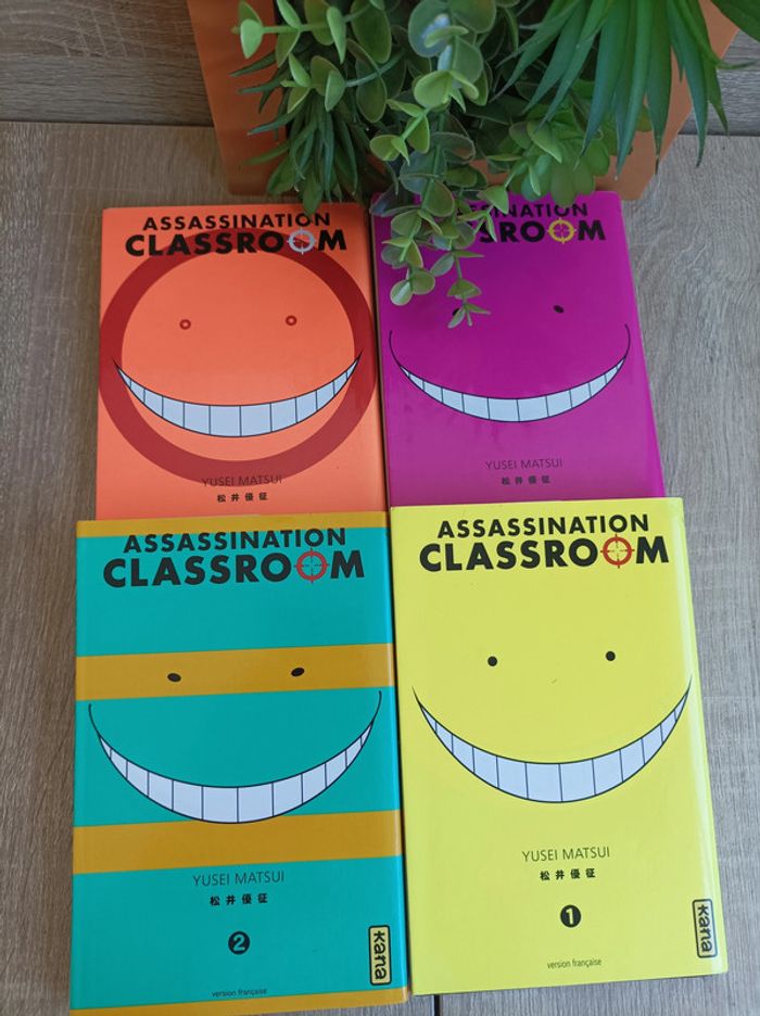 Lot 4 Mangas Assassination Classroom n° 1 à 4 Kana - photo numéro 4