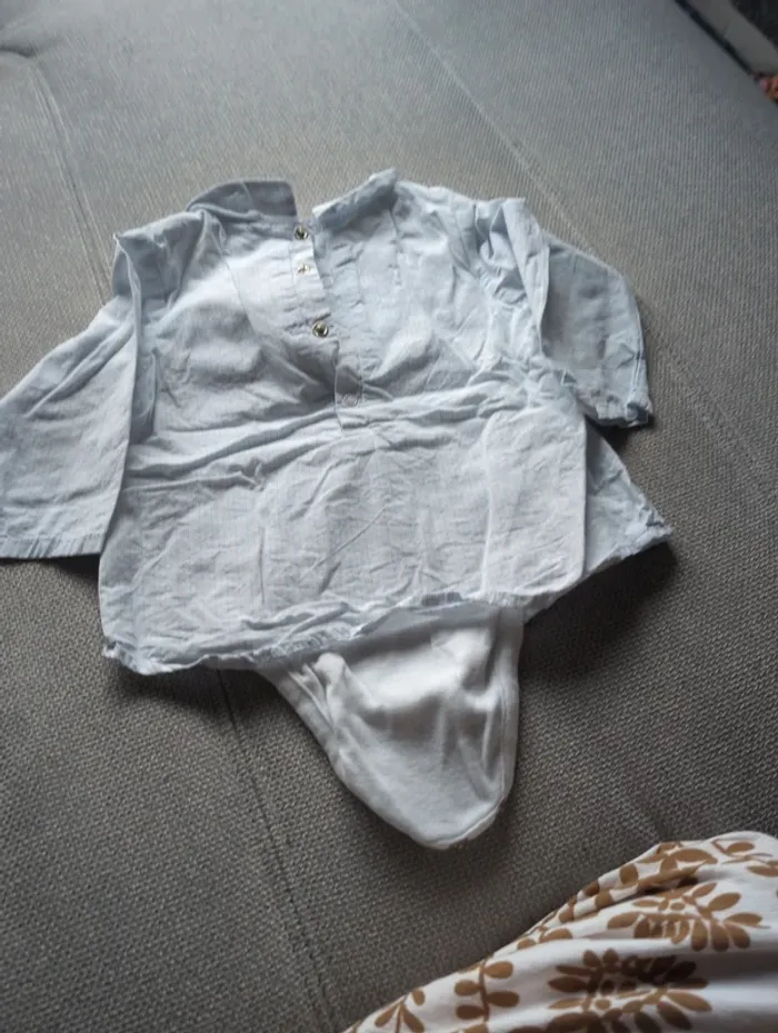 Body chemise 9 mois - photo numéro 5