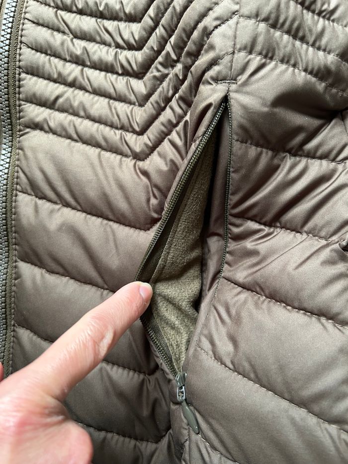 Doudoune femme kaki Mi-Longue à Capuche Powder Lite Columbia - photo numéro 2