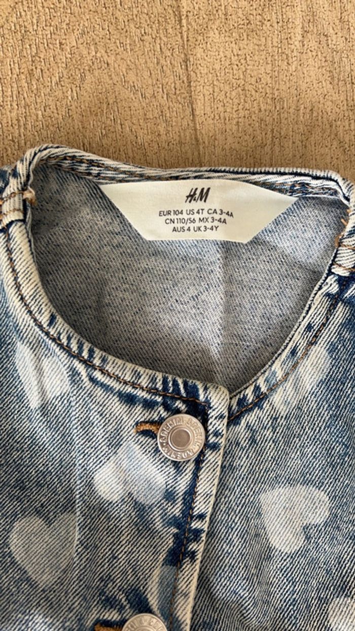 Ensemble Veste + jupe en jean H&m - photo numéro 2