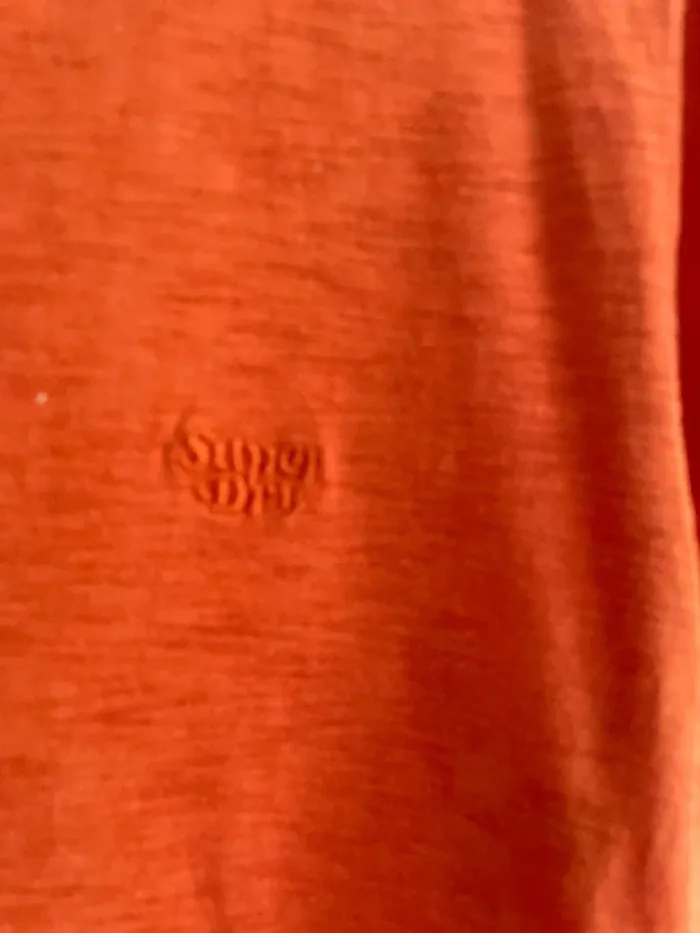 T-shirt orange 38 superdry - photo numéro 2