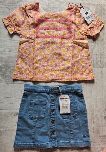Ensemble été 5 ans fille sergent major
