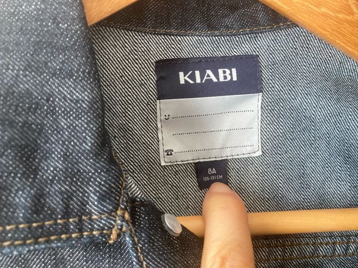 Veste en jeans neuve 8 ans - photo numéro 3