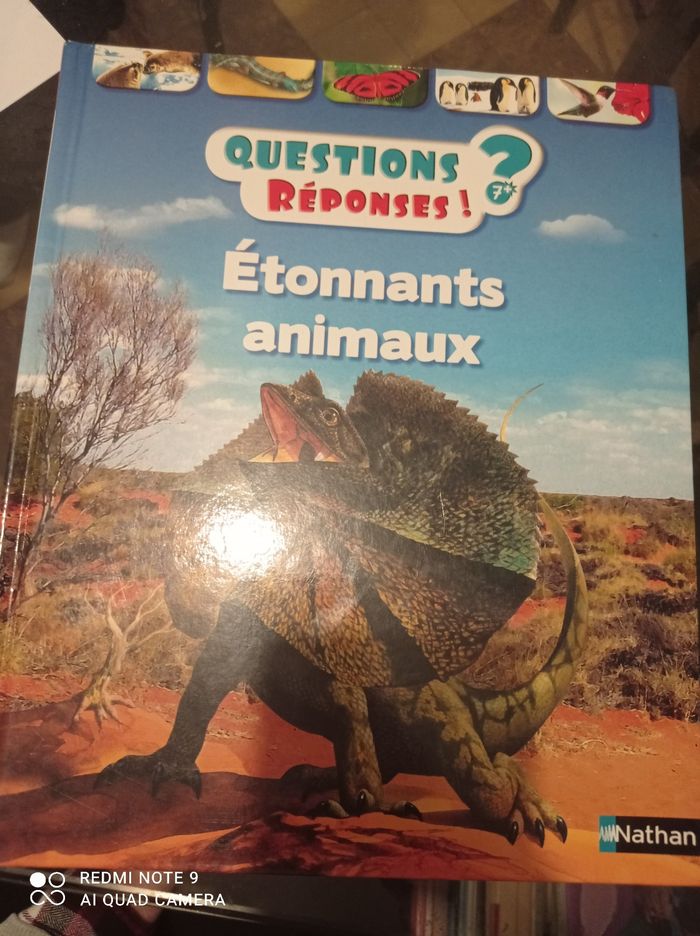 Étonnant animaux question réponse