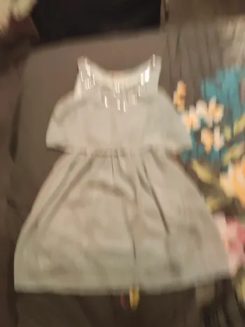 Robe bleu ciel hm 12/13 ans