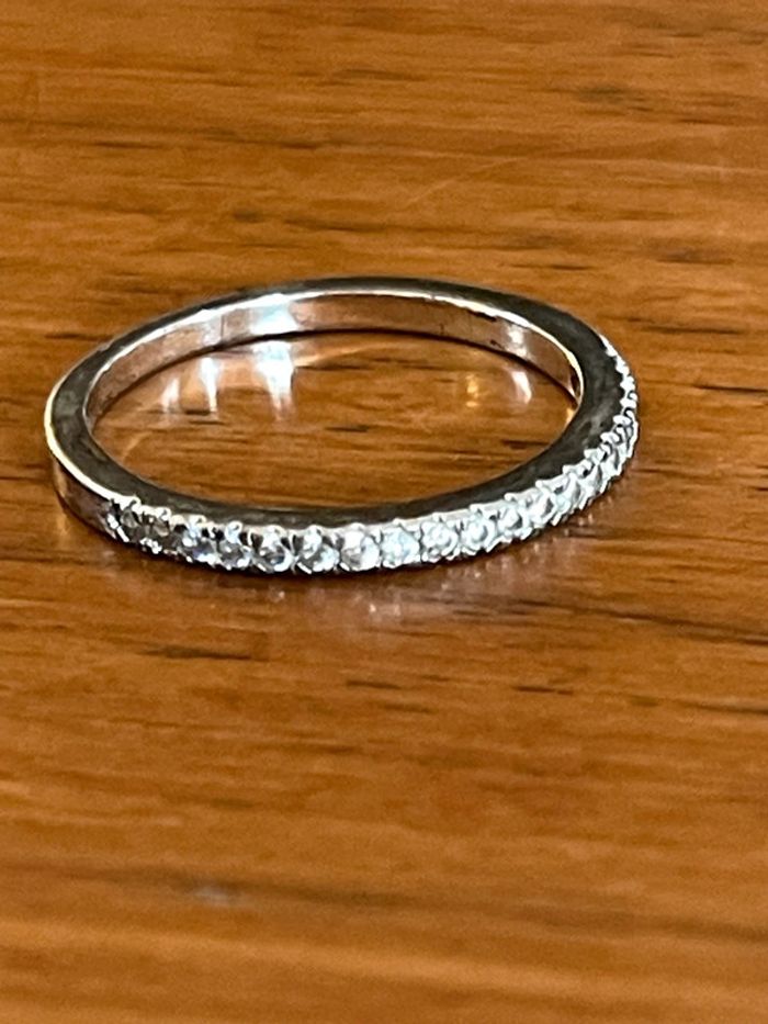 Bague pavage vintage TDD 57