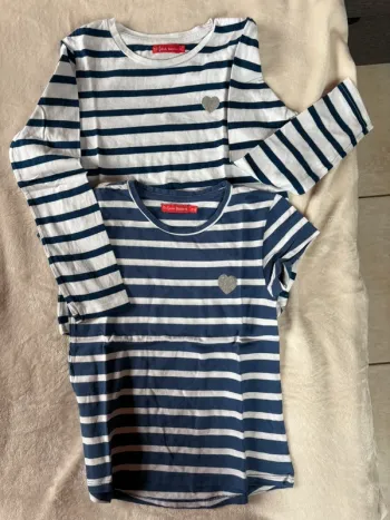 Lots de 2 t-shirt fille