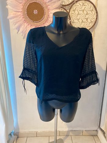 Jolie blouse noire Teddy smith