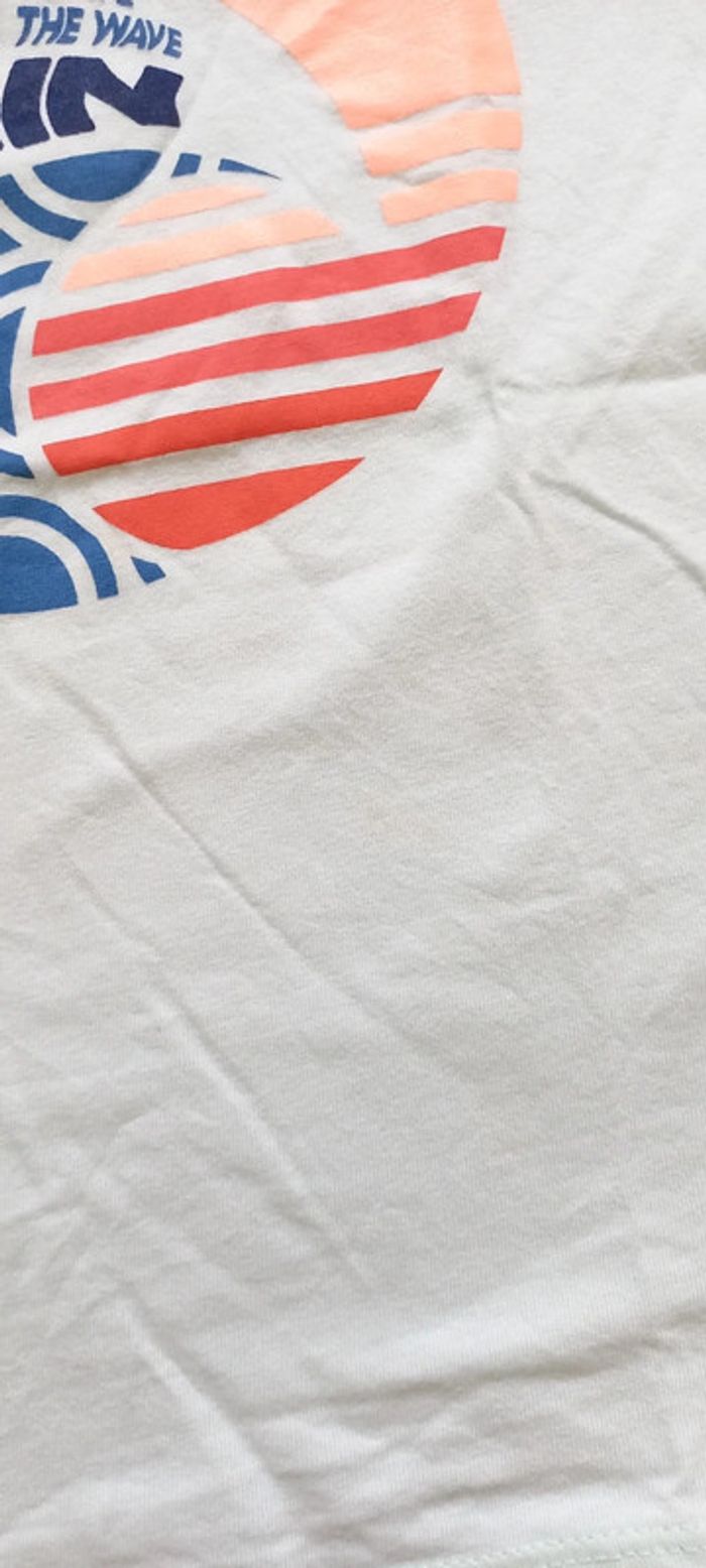 Jolie T-shirt bleu, Okaidi, taille 6 ans. - photo numéro 2