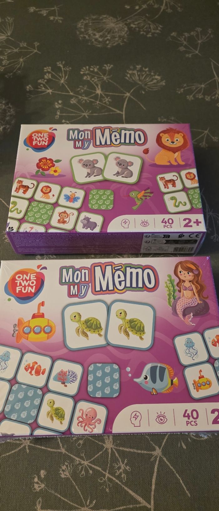 Jeu memo enfant