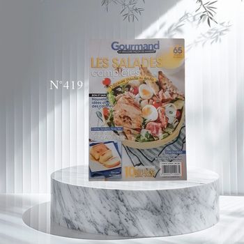 Magazine Gourmand - Vie pratique n°419  - Les salades complètes
