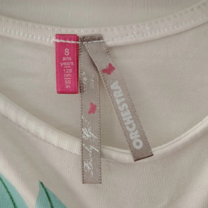 Robe flamant rose orchestra 8 ans - photo numéro 4