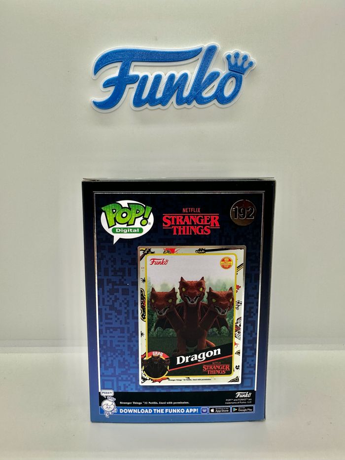 Funko Pop NFT Stranger Things Dragon 192 1106 Pcs - photo numéro 5