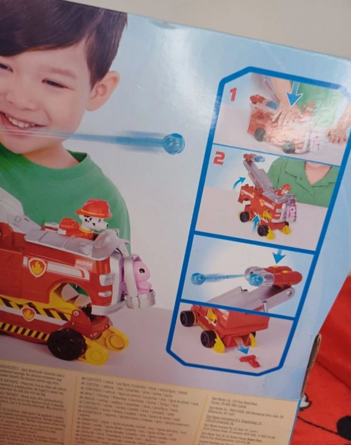 🧸Grand véhicule et figurines Marcus pat patrouille neuf avec étiquettes - photo numéro 7