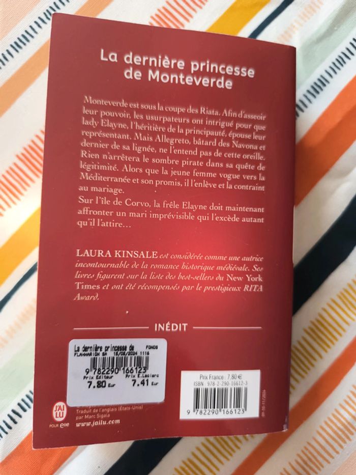 La dernière princesse de monteverde. laura kinsale - photo numéro 2