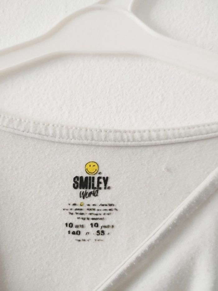 Tee-shirt 10 ans Smiley World - photo numéro 2
