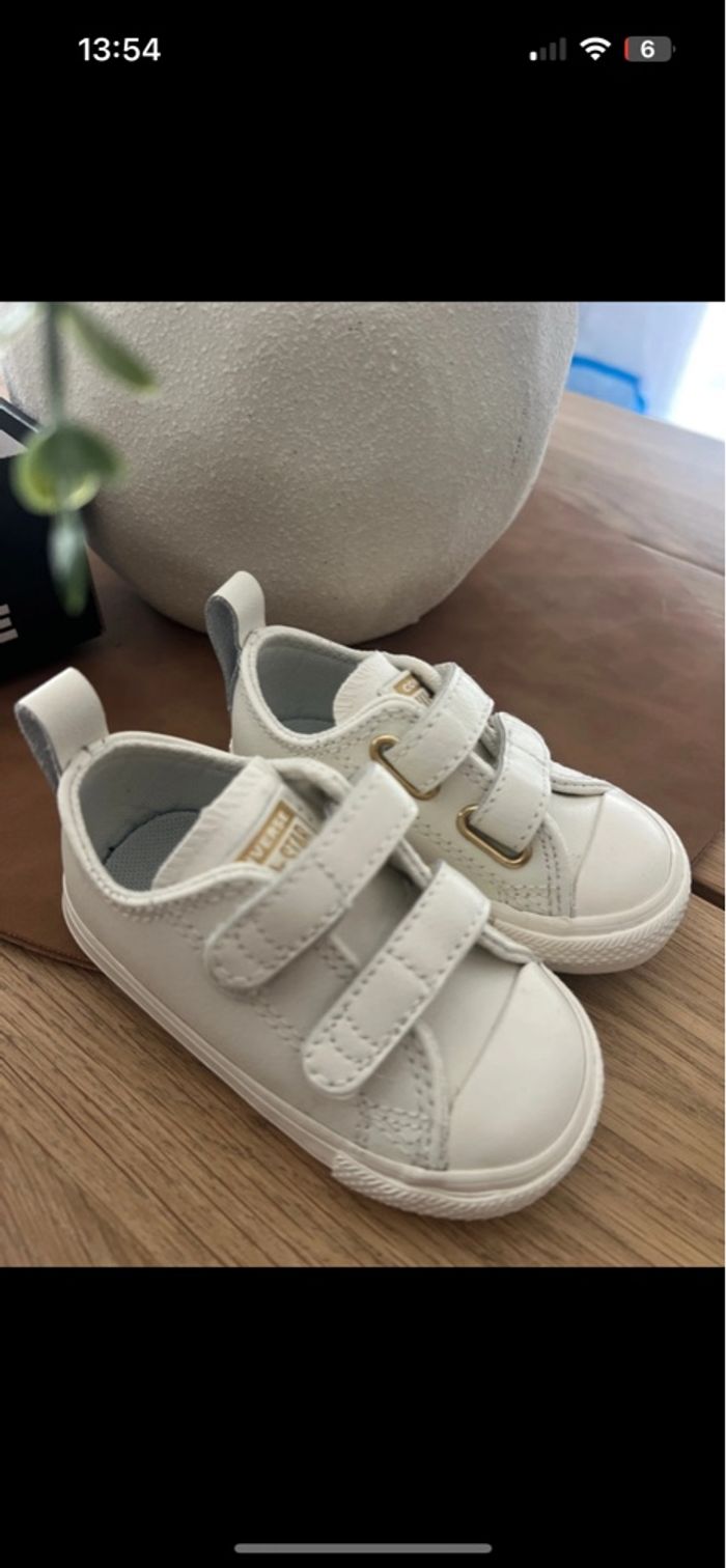 Converse beige taille 20