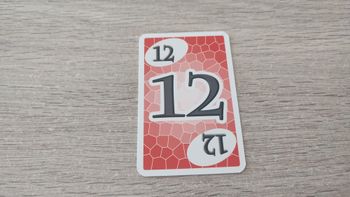 Carte numéro 12 n°12 pièce détachée Skyjo jeu de société #E15