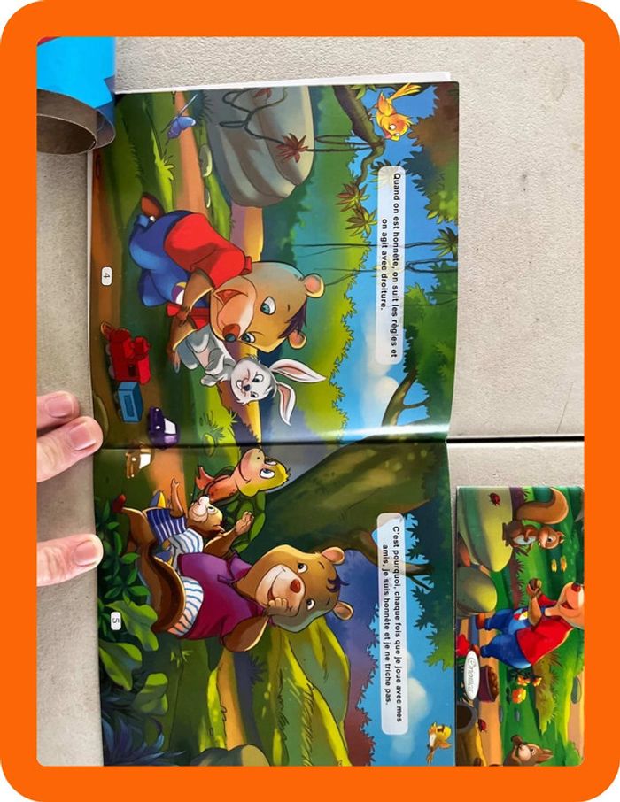 Lot de livres pour enfants sur les valeurs - photo numéro 2