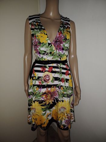 Robe mismash fleurie taille L