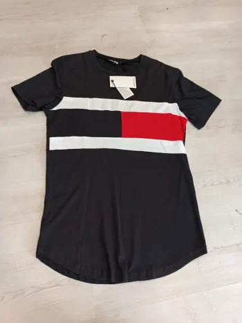 Tee shirt noir uni homme xl
