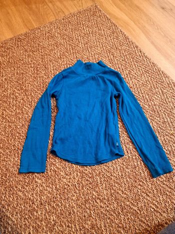 Sous pull bleu canard