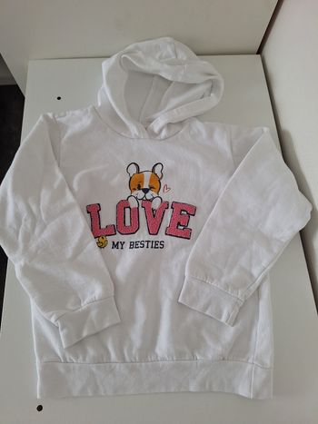 Sweat capuche fille