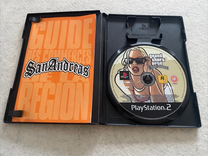 Grand Theft Auto San Andreas Jeu PS2 Complet FR - photo numéro 2