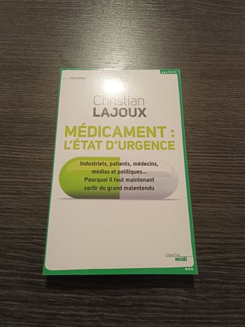 MÉDICAMENT : L'ÉTAT D'URGENCE