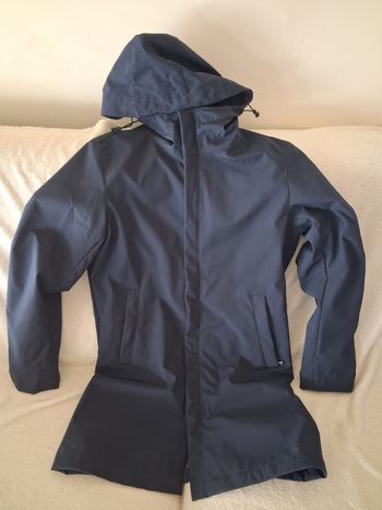 Parka / Veste à capuche bleu marine - Taille M - Doublée Polaire
